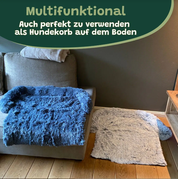 Funny Fuzzy - Flauschiges Hundebett für dein Sofa